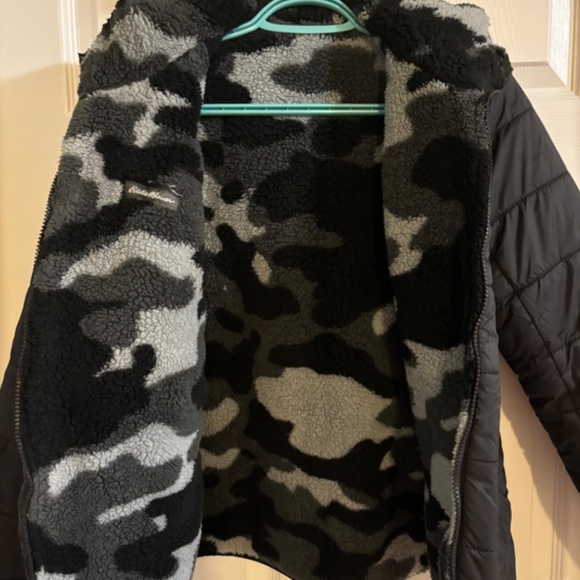 Eddie Bauer youth boys reversible fall puffer jacket - Picture 4 of 6